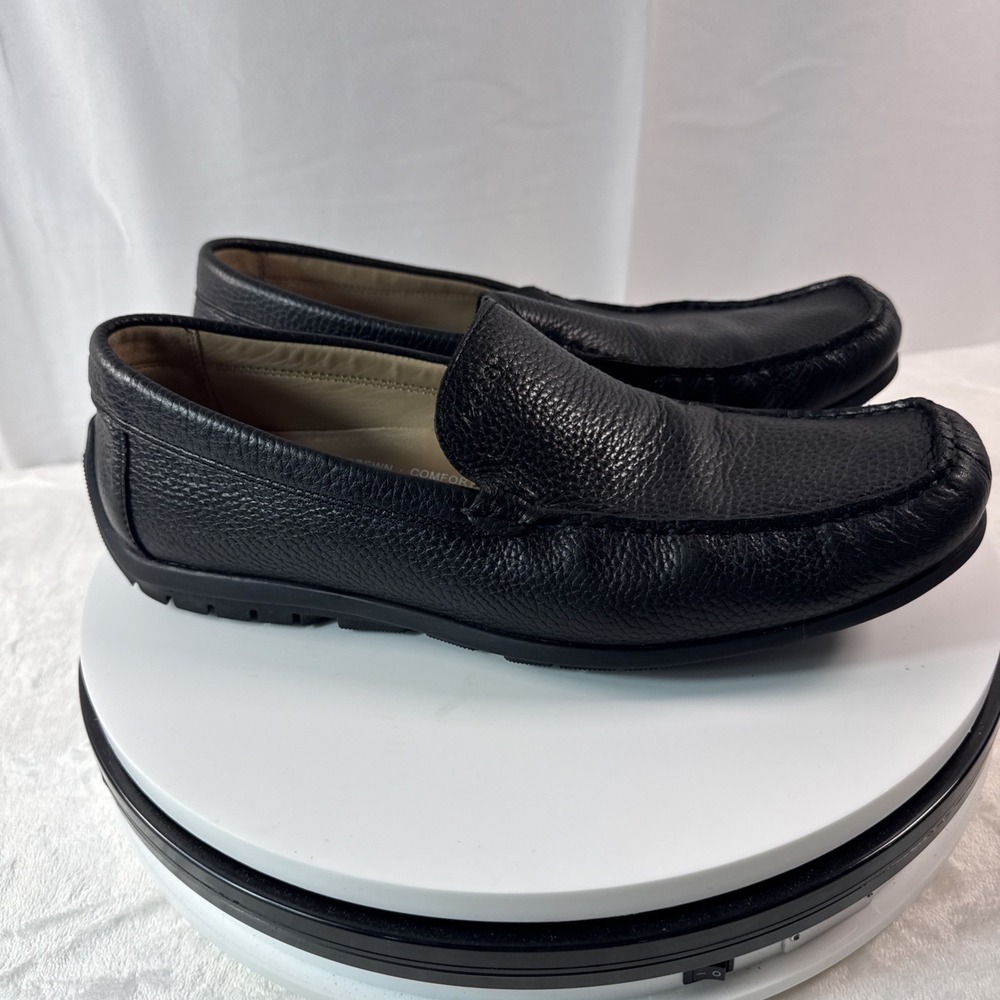 ECCO Driving Loafers Classic Moc Men's 45  US 11 To 11.5 Leather Shoes Slip On